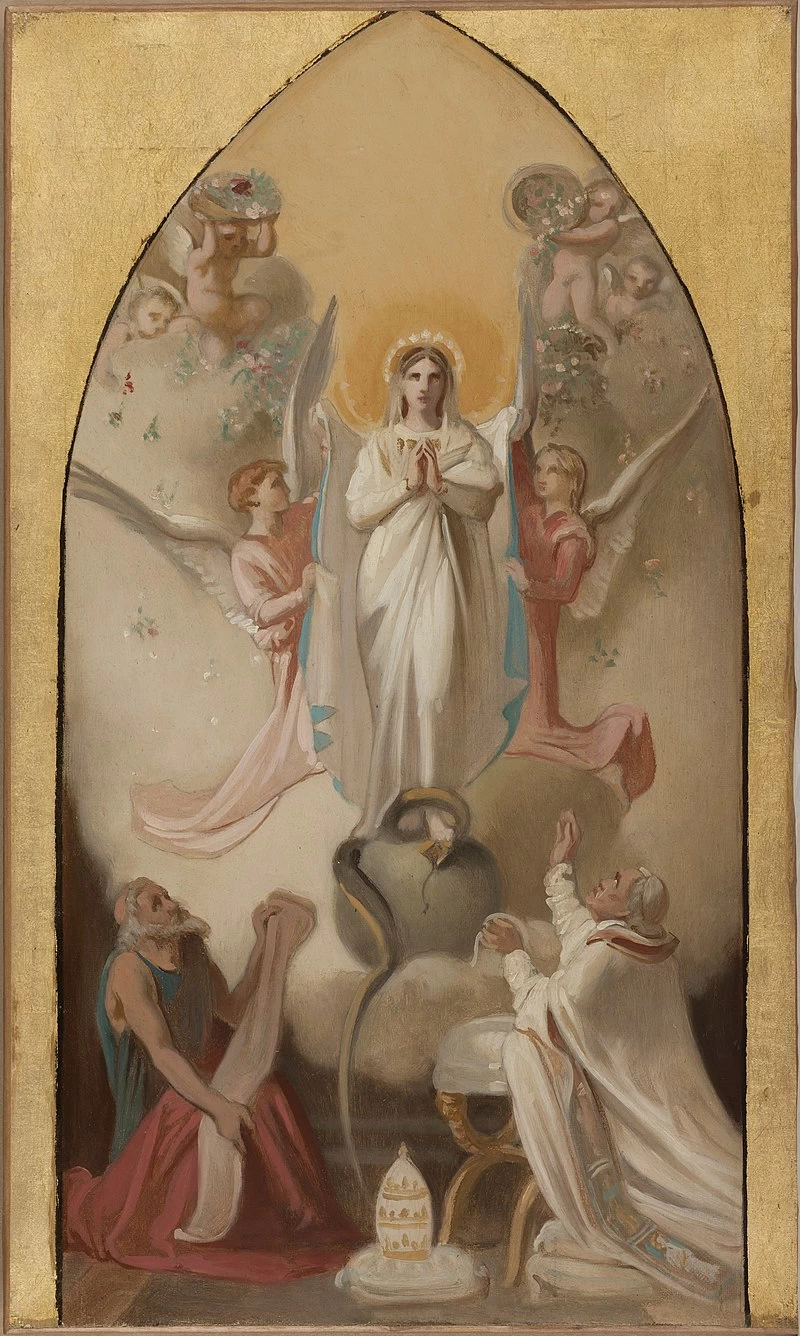 L'Immacolata Concezione predetta dal profeta Isaia - Musee des Beaux, Arts de la ville de Paris 2